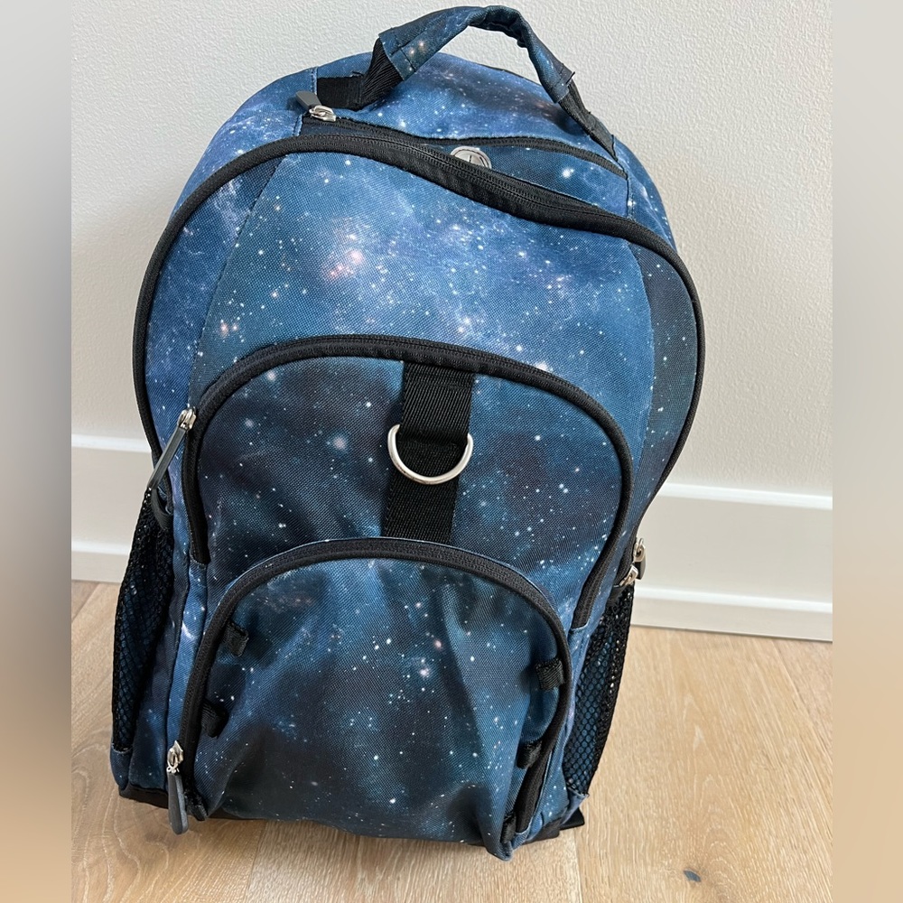 Pottery Barn teen galaxy backpack